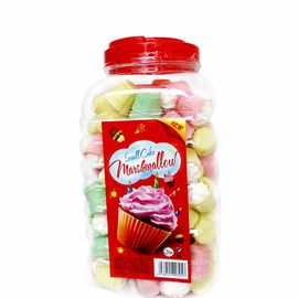 Mini Cake In Jar Nice Taste Marshmallow Sweets , Soft candy marshmallow